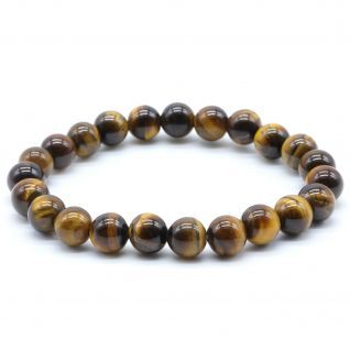 Pulsera 8mm Ojos de Tigre